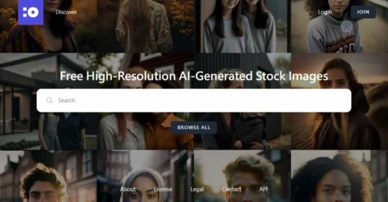 cgfaces：AI 生成的免費人物相片圖庫，可商用並自由下載