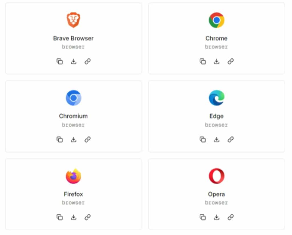 svgl：IT 產品的 SVG 圖示，包括社群、瀏覽器、框架、軟體等，提供免費下載使用