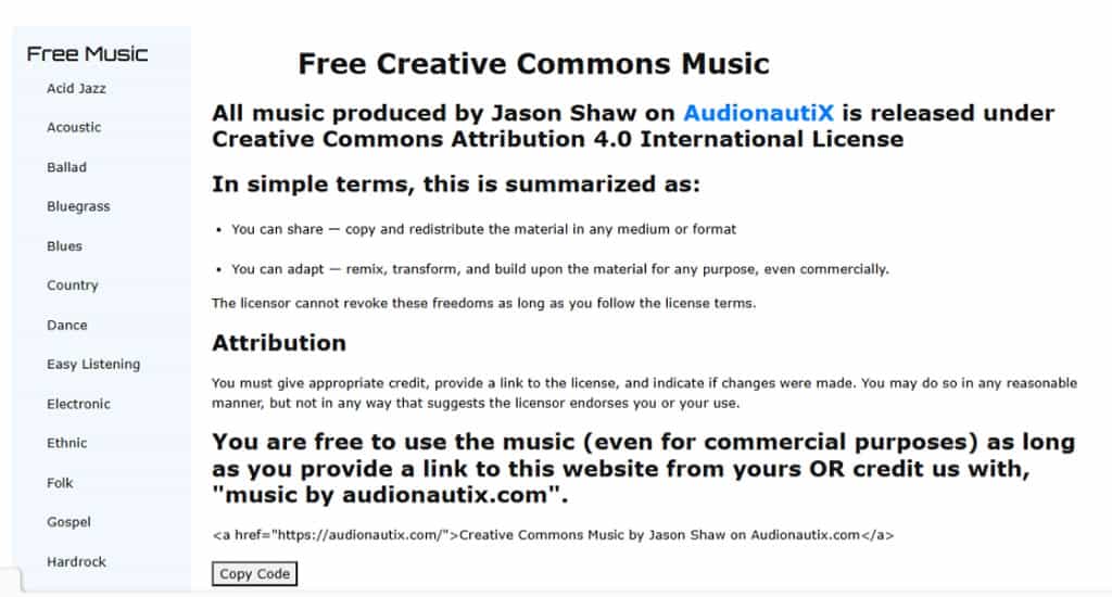 AudionautiX：免費音樂素材資源，適用於個人與商業創作