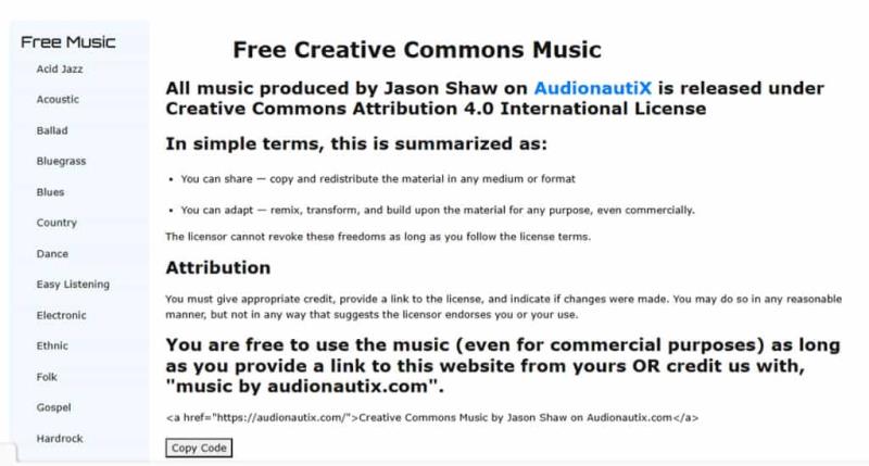 AudionautiX：免費音樂素材資源，適用於個人與商業創作