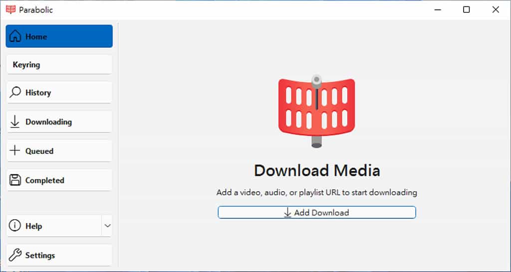 Parabolic 免費影音下載工具：支援 YouTube、Bilibili 等上千影音平台