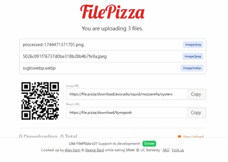 用瀏覽器即時分享檔案！FilePizza 打造免安裝、免先上傳的私密傳輸體驗