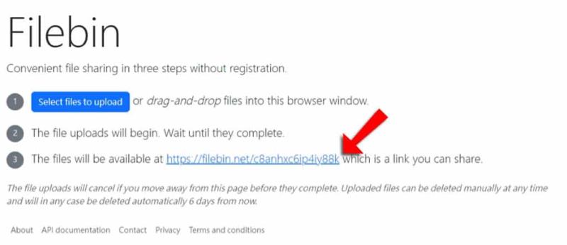 Filebin：免費又簡單的檔案分享工具，不限檔案數及總容量