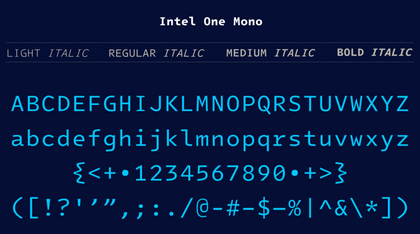 Intel One Mono：英特爾免費開源等寬字型下載，提供最佳閱讀體驗