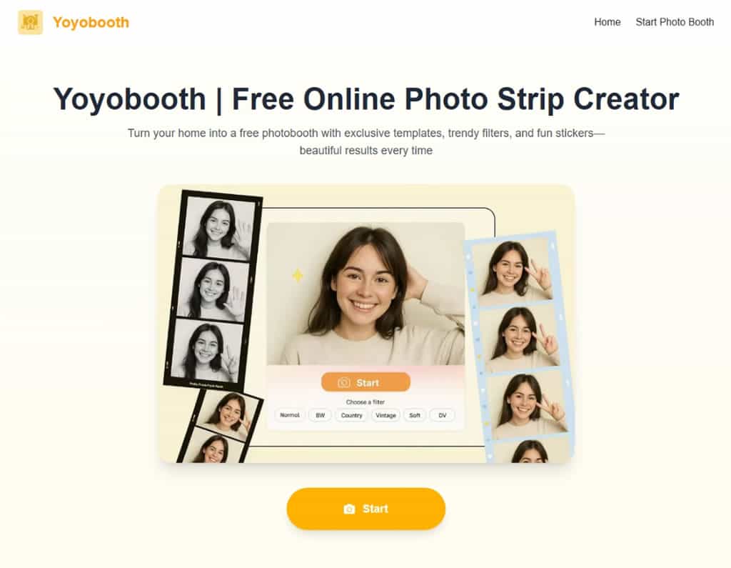 Yoyobooth 免費線上拍貼機:隨時隨地製作拍貼風格的 Photo strips Yoyobooth 免費線上拍貼機:隨時隨地製作拍貼風格的 Photo strips