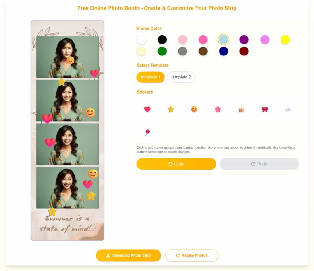 Yoyobooth 免費線上拍貼機:隨時隨地製作拍貼風格的 Photo strips Yoyobooth 免費線上拍貼機:隨時隨地製作拍貼風格的 Photo strips