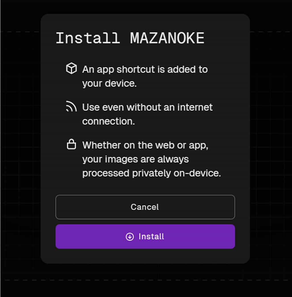 MAZANOKE:免費圖片壓縮與格式轉換工具,支援離線使用又保護隱私 MAZANOKE:免費圖片壓縮與格式轉換工具,支援離線使用又保護隱私