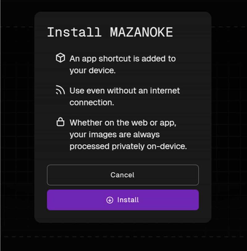 MAZANOKE：免費圖片壓縮與格式轉換工具，支援離線使用又保護隱私