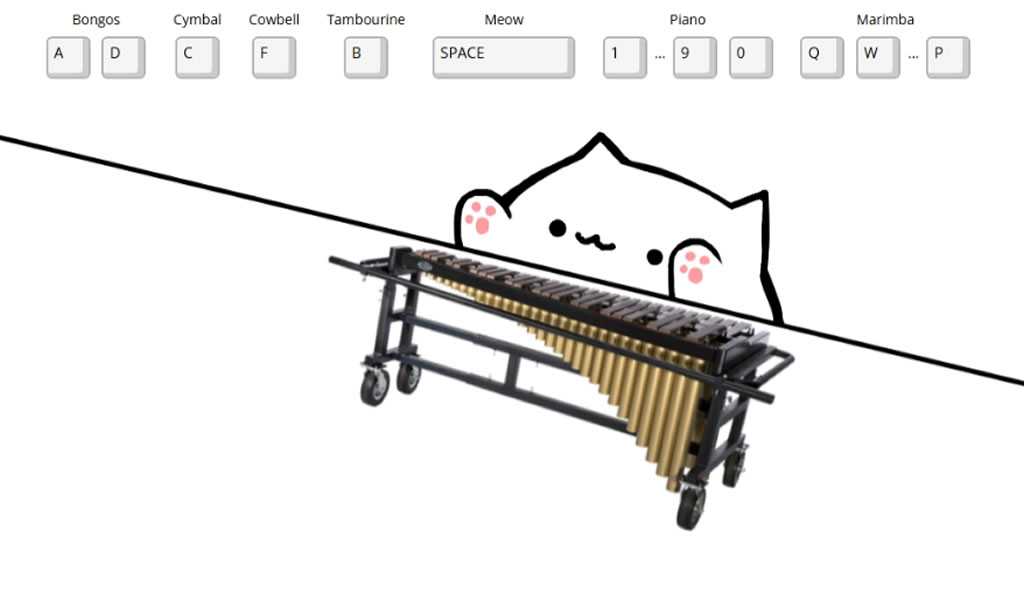 Bongo Cat 免費線上樂器模擬器,讓貓咪當樂手玩出音樂新體驗 Bongo Cat 免費線上樂器模擬器,讓貓咪當樂手玩出音樂新體驗