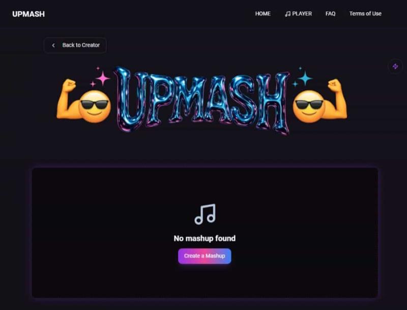 UPMASH 免費線上音樂混音工具：一鍵自動合成你的專屬 Mashup
