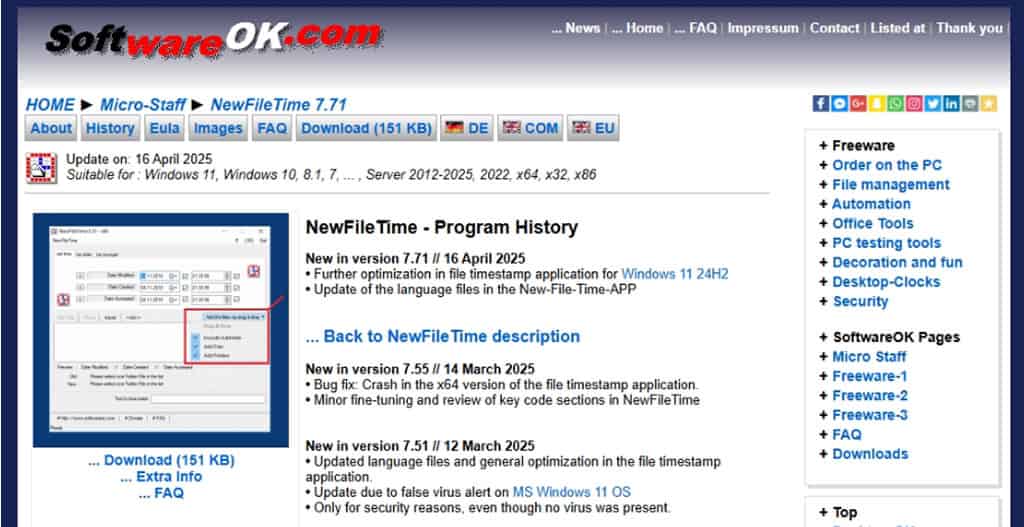 NewFileTime:檔案時間戳修改免安裝工具,讓整理檔案更有效率 NewFileTime:檔案時間戳修改免安裝工具,讓整理檔案更有效率