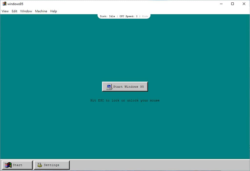 重返經典!免費開源工具「windows95」讓你重溫 Windows 95 作業系統 重返經典!免費開源工具「windows95」讓你重溫 Windows 95 作業系統