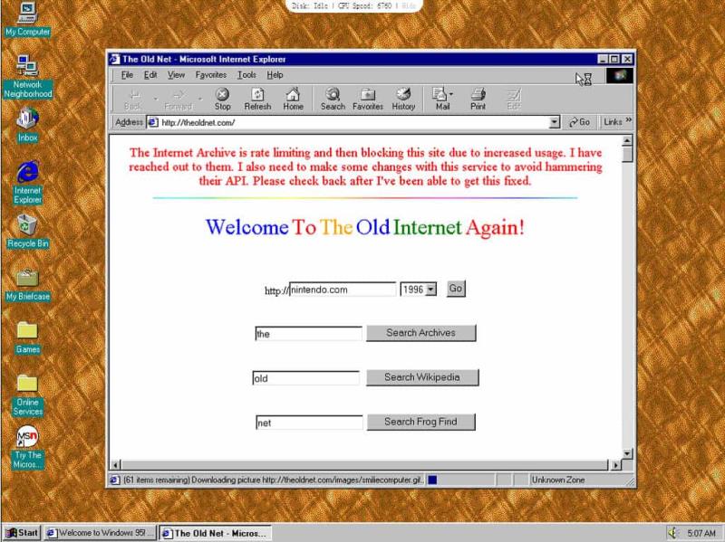 重返經典！免費開源工具「windows95」讓你重溫 Windows 95 作業系統