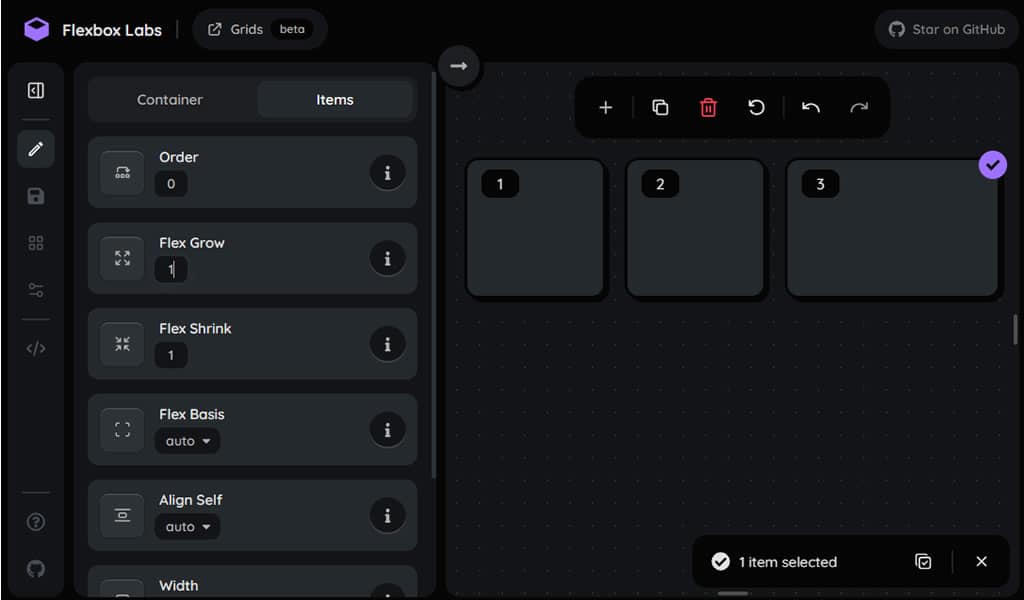 Flexbox Labs:網頁佈局神器,互動式學習 CSS Flexbox 與 Grid 的最佳工具 Flexbox Labs:網頁佈局神器,互動式學習 CSS Flexbox 與 Grid 的最佳工具