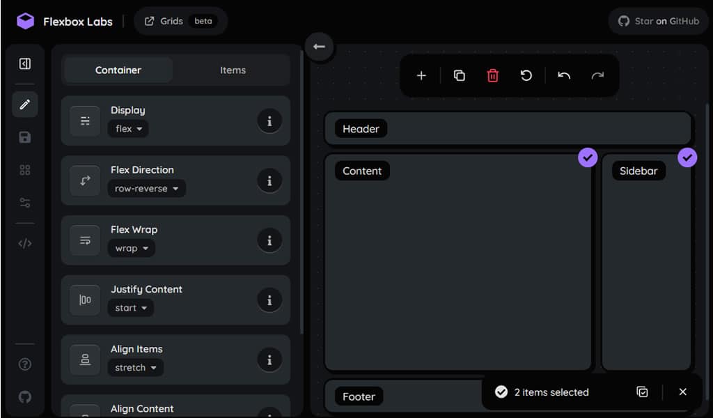 Flexbox Labs:網頁佈局神器,互動式學習 CSS Flexbox 與 Grid 的最佳工具 Flexbox Labs:網頁佈局神器,互動式學習 CSS Flexbox 與 Grid 的最佳工具