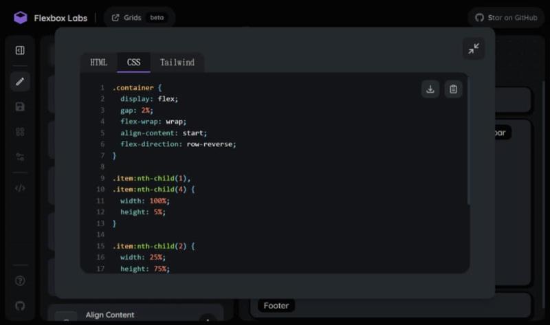 Flexbox Labs：網頁佈局神器，互動式學習 CSS Flexbox 與 Grid 的最佳工具