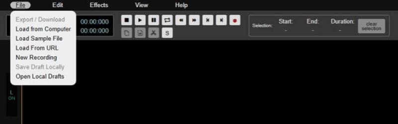 AudioMass：免費線上音訊編輯工具， 輕鬆剪輯、特效、MP3 匯出