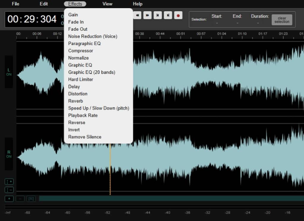 AudioMass：免費線上音訊編輯工具， 輕鬆剪輯、特效、MP3 匯出
