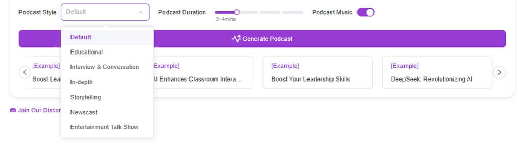 AIVocal AI Podcast Generator:免費線上文字轉播客工具,輕鬆創建專業級音訊節目 AIVocal AI Podcast Generator:免費線上文字轉播客工具,輕鬆創建專業級音訊節目