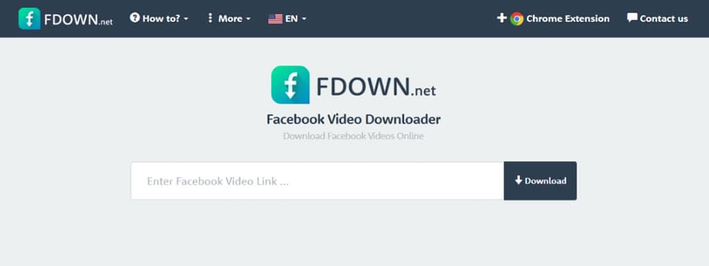 FDOWN 臉書影片下載工具：免費、免註冊、HD 高畫質輕鬆存