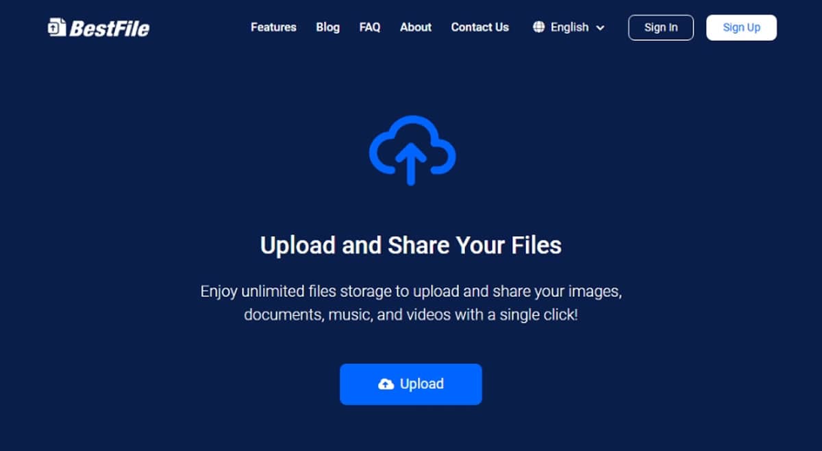 BestFile 免費空間推薦：不用註冊就能傳檔案，2GB 容量免費用到飽