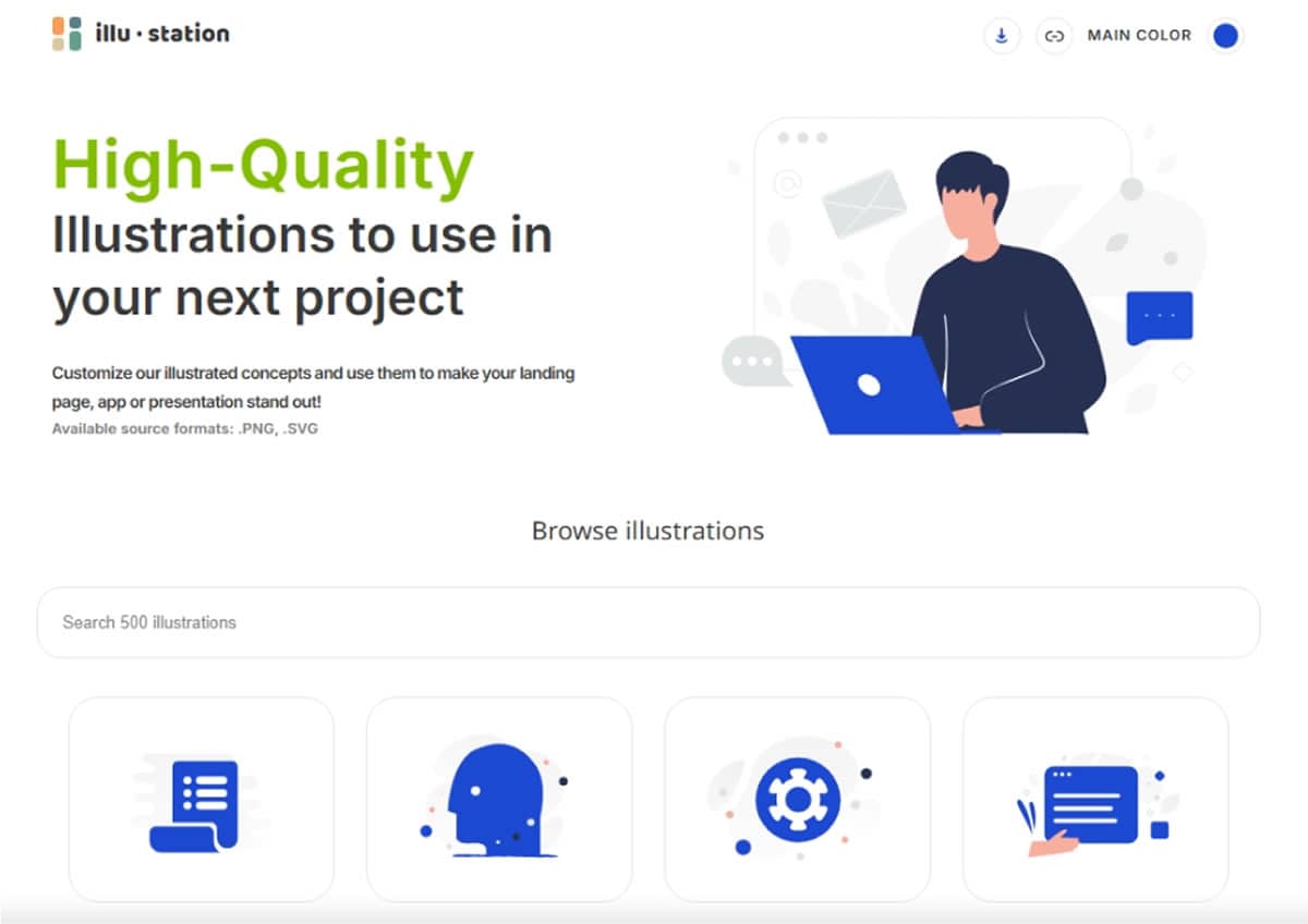 Themeisle 免費插圖素材庫，PNG、SVG  免費下載可商用