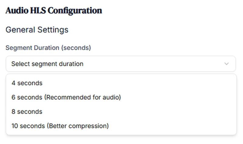 HLS Audio Generator：免費線上音訊串流轉換工具，輕鬆製作自適應音質播放