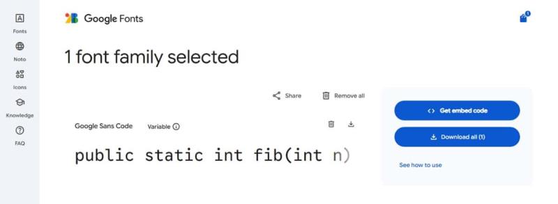 Google Sans Code 字型免費下載：程式設計師必備的全新編程字體