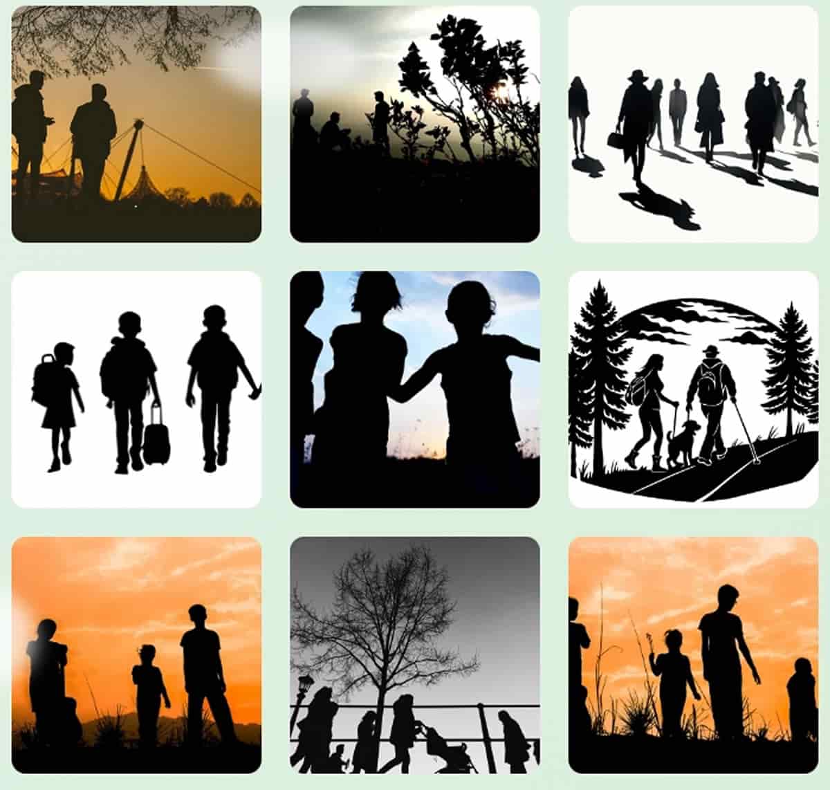 Silhouette Generator：免費 AI 剪影生成器，一鍵打造專業剪影圖片