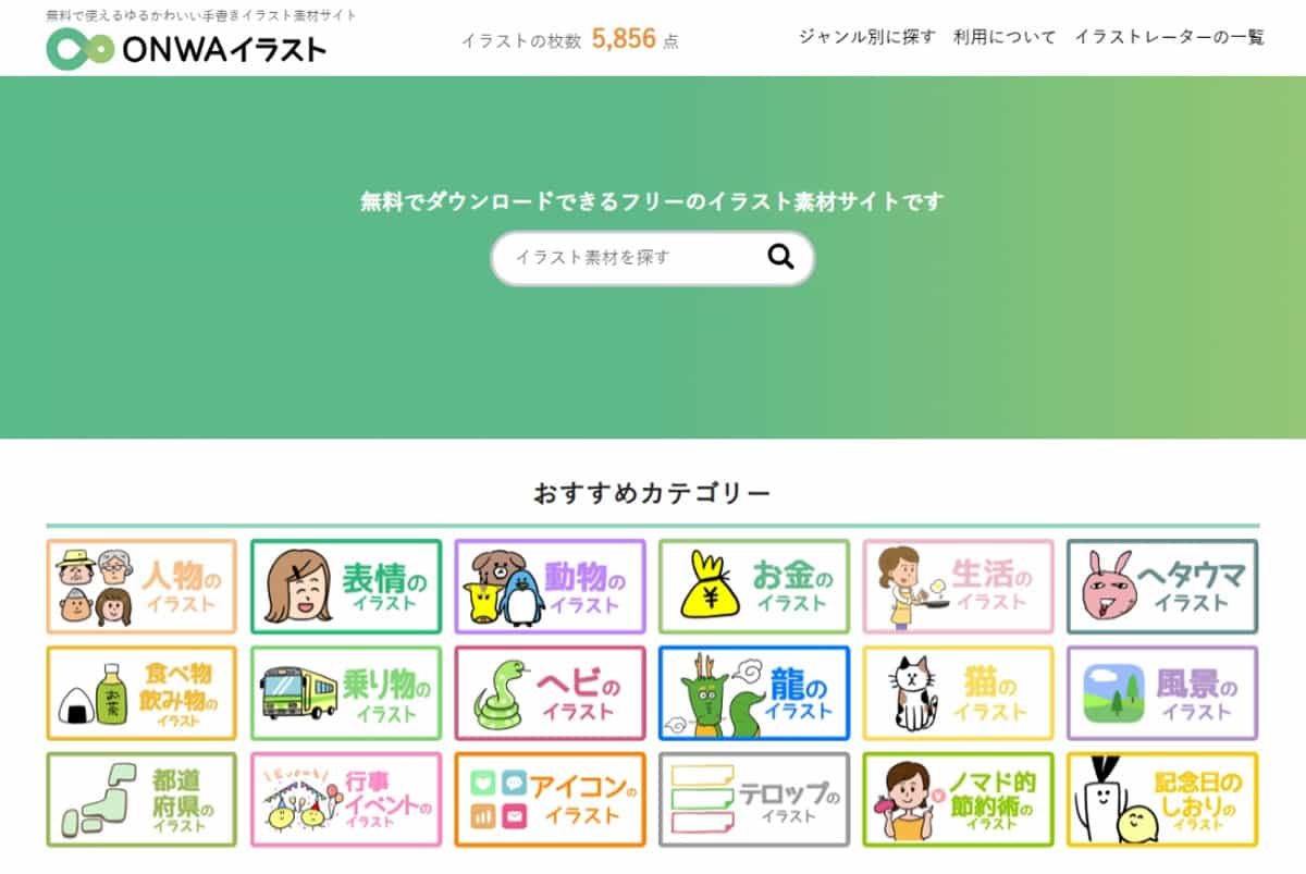 ONWAイラスト 日本萌力插畫寶庫：5800+ 張原創圖像，零門檻下載點亮你的設計靈感