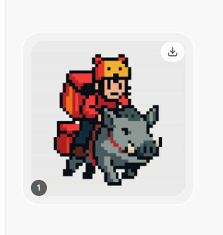 Pixel Art Generator：免費像素藝術 AI 工具，支援提示詞與圖片上傳
