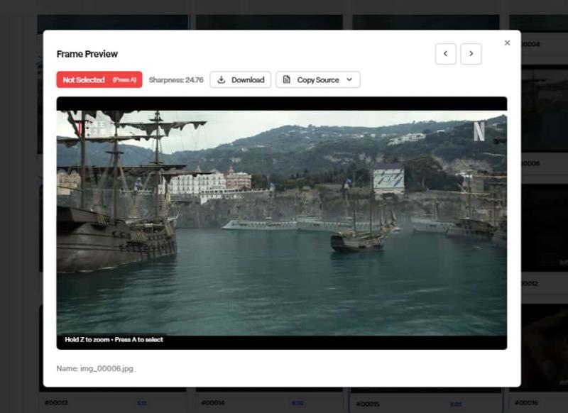 VideoToJPG：免費線上影片轉圖片工具，無需上傳保護隱私