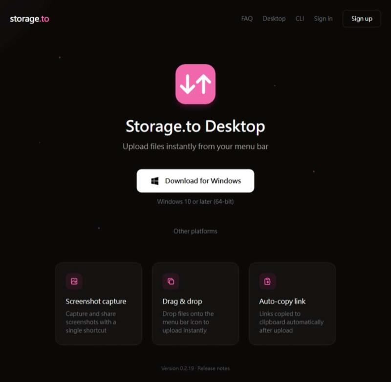 免費免註冊傳 25GB！storage.to 支援自動刪除、密碼保護，傳檔超安心