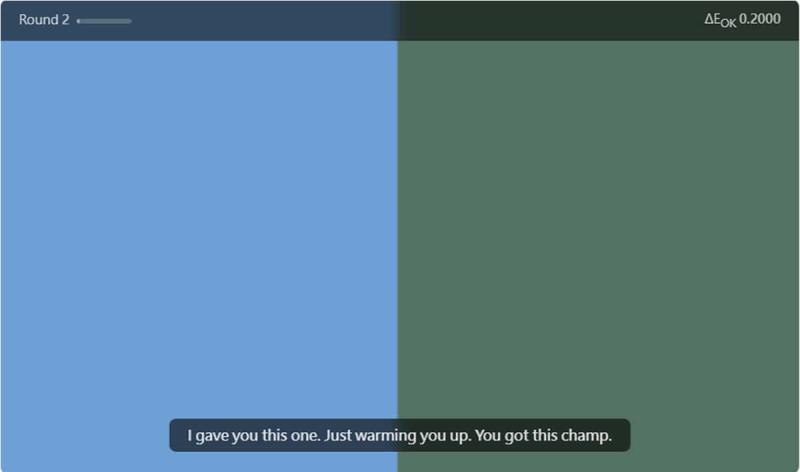 挑戰人眼極限：「What's My JND」幫你找出色彩感知臨界值