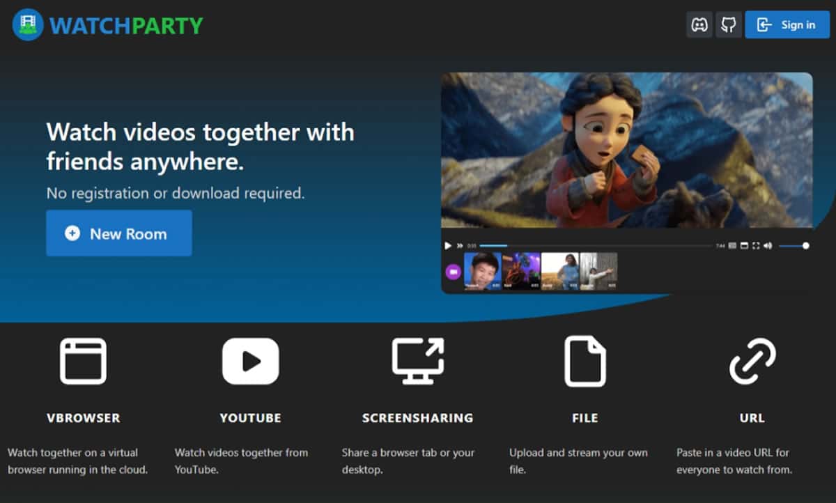 跨距離一起追劇！WatchParty.me 讓你同步觀影、即時聊天，完全免費