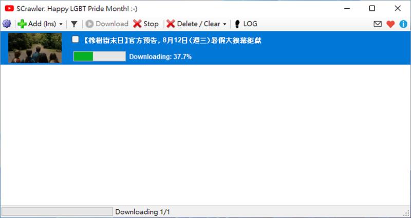 SCrawler 免費開源媒體下載器，支援批量下載 YouTube 影片與音樂