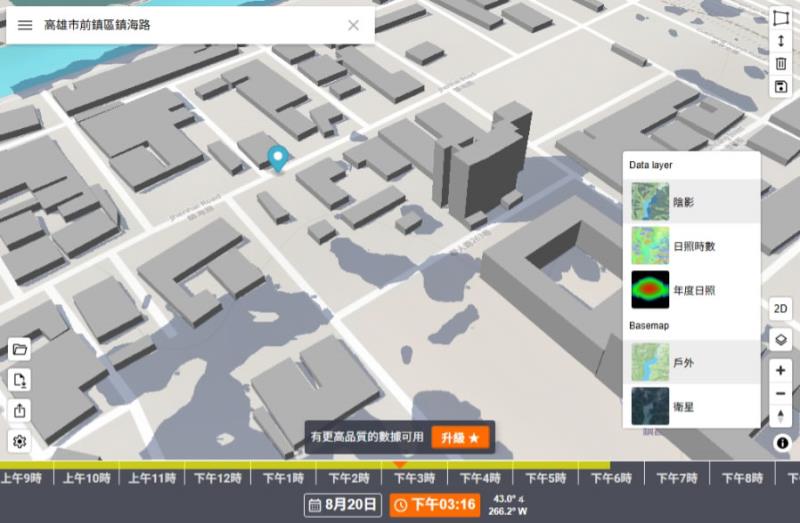買房租屋前必看！ ShadeMap 免費模擬全年日照、建築陰影，避開無光或西曬地雷