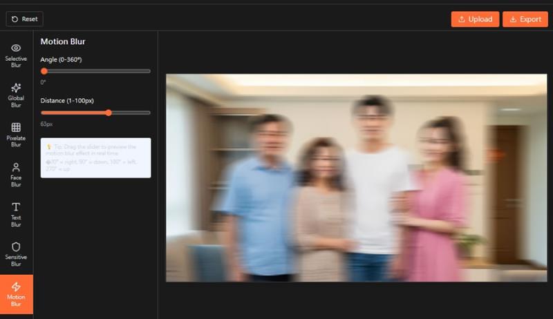 免上傳伺服器的線上圖片模糊工具 blur-image.org：AI 自動偵測臉部、文字、個資一次搞定